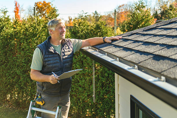 Professional Roofing technician working in Orcas, WA